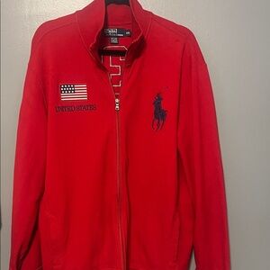 Vintage Ralph Lauren Red Polo Jacket